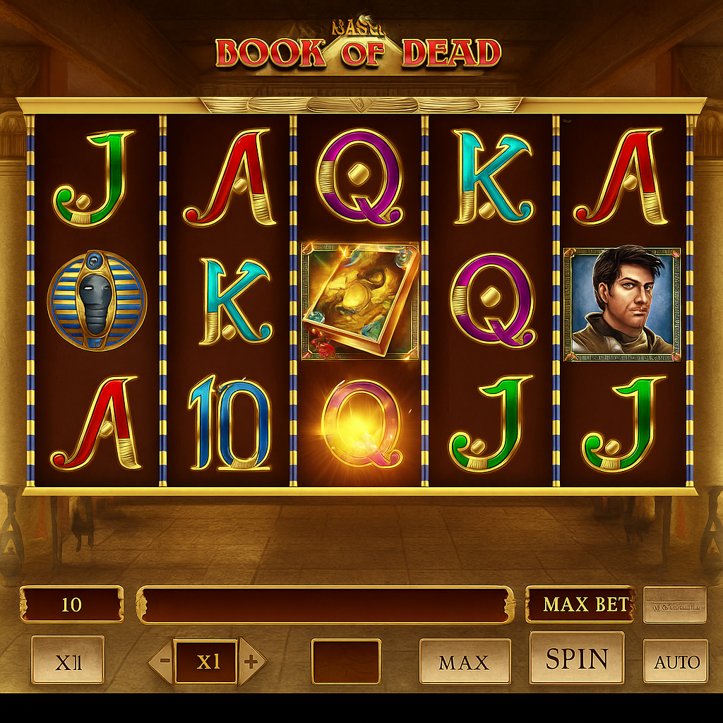 Eurogold - Book of Dead Slot Game - Pragmatic Play Casino Game